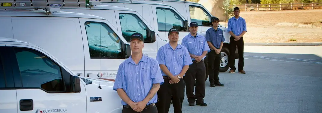 KIC Refrigeration crew ready for Mini Split Repair jobs across Sheboygan Falls